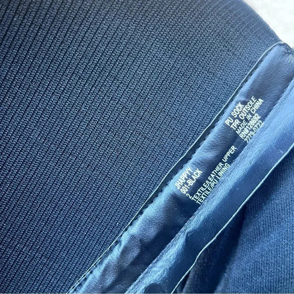 Steve Madden Girl’s J-Elated Black Tall Boot Stretch Calf Leather Black Kids 2 - Picture 7 of 9